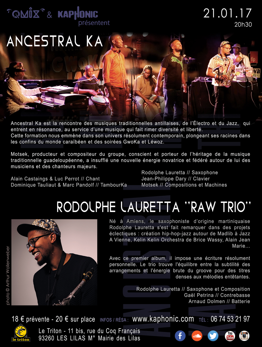 LE TRITON ANCESTRAL KA LAURETTA FLYER VERSO 2